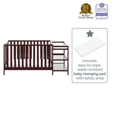 Storkcraft Pacific 4 In 1 Convertible Crib Changer Walmart Canada