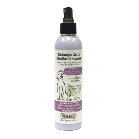 Wahl Detangle Spray for Dogs, Leave-in Conditioner