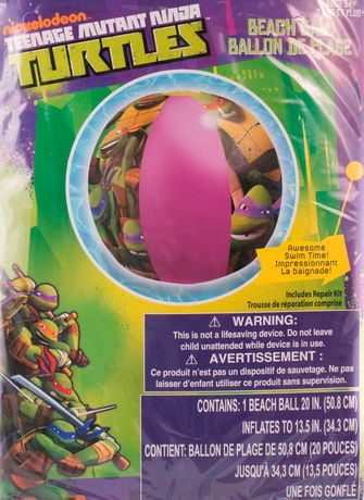 Teenage Mutant Ninja Turtles Beach Ball | Walmart Canada