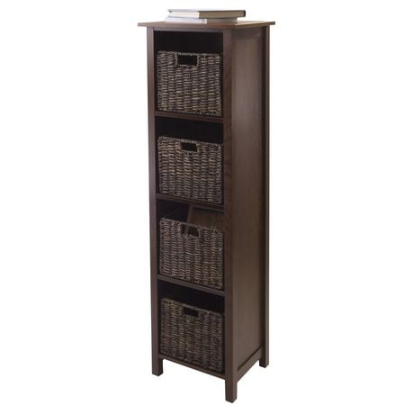 Winsome 94811- Granville 5pc Storage Shelf with 4 Baskets | Walmart Canada