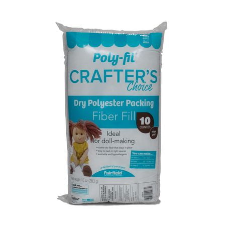 Paquet de bourre de fibre sèche FAIRFIELD Crafter’s Choice®  - sac de 283g (10 oz)