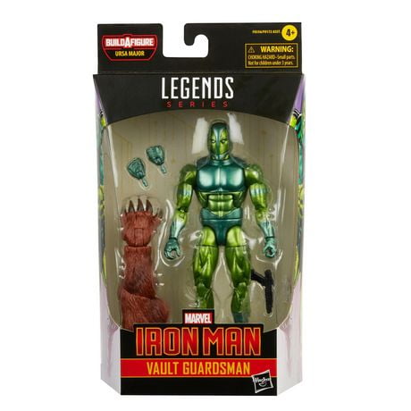Hasbro Marvel Legends Series, figurine Vault Guardsman de 15 cm, 3 accessoires et pièce Build-a-Figure