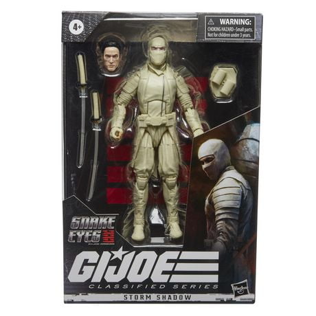 G.I. Joe Classified Series, Snake Eyes: G.I. Joe Origins, figurine Storm Shadow 17 de qualité, emballage personnalisé