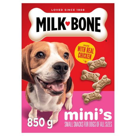 Milk-Bone Original Crunchy Biscuit Dog Treats, Mini's, 850g
