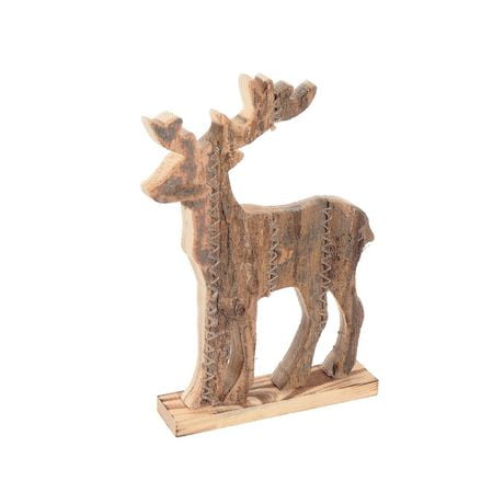 Rustic Wooden Deer Stand Decor | Walmart Canada