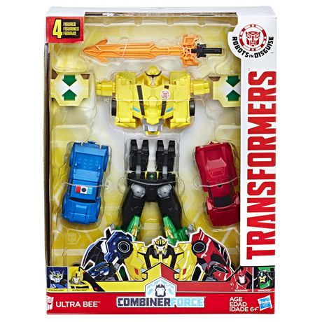 Transformers: Robots in Disguise Combiner Force Team Combiner Ultra Bee ...