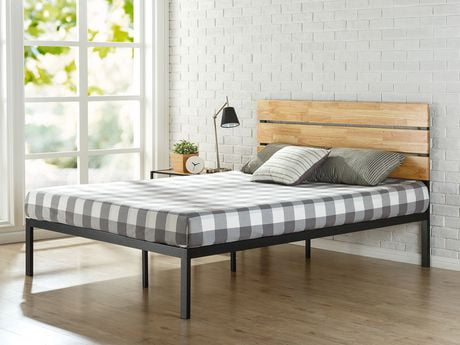 Zinus Sonoma Metal & Wood Platform Bed | Walmart Canada