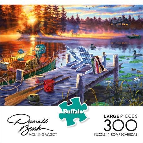 Buffalo Games - Darrell Bush - Morning Magic - 300 Piece Jigsaw Puzzle ...