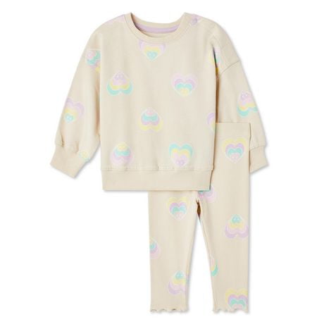 George Baby Girls' Sweater and Legging 2-Piece Set