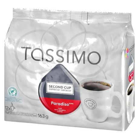 Tassimo Second Cup Paradiso Coffee Single Serve T Discs Walmart