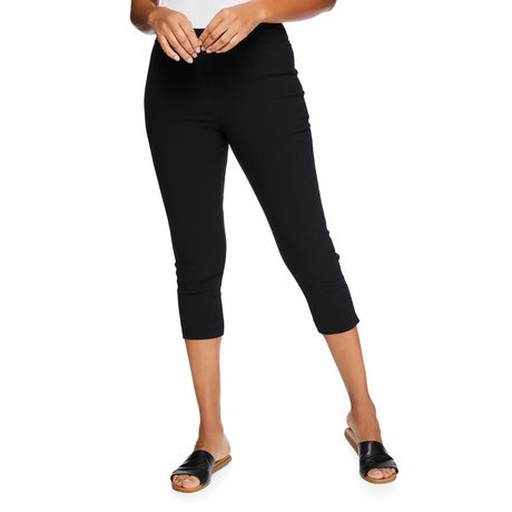 Total Girl Brand Medium Black Capris Size 10/12 Girls Pants 