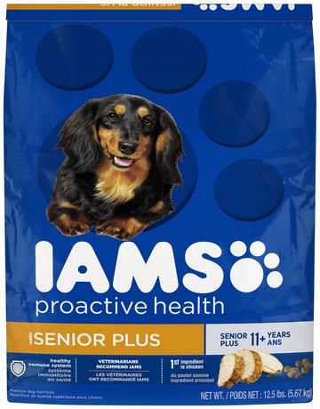 IAMS ProActive Health Senior Plus Dog Food, 5.7kg | Walmart.ca