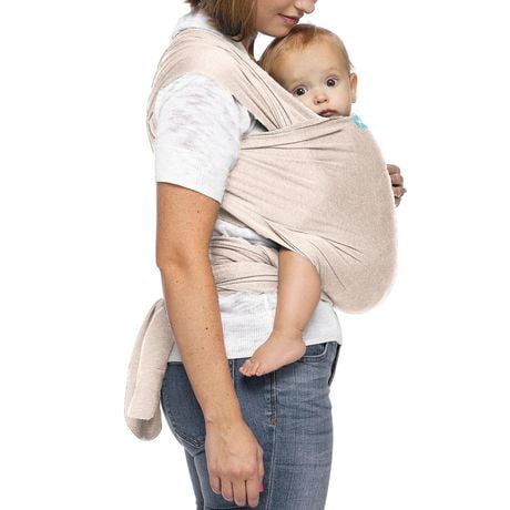 MOBY Wrap Porte-bébé - Evolution Wrap pour nouveau-nés et nourrissons - Taille unique