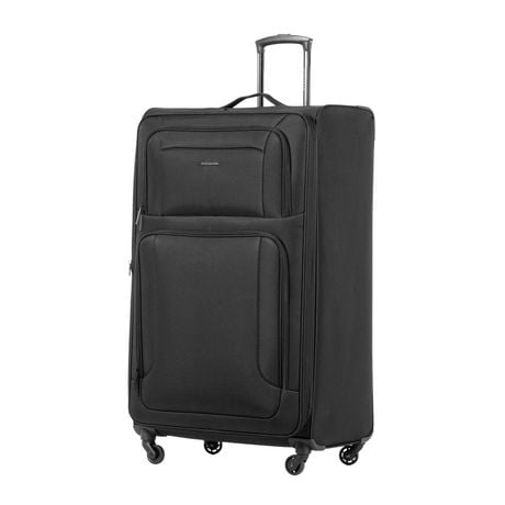 JetStream 28-inch Softside Spinner Upright Checked Luggage, Expandable Softside Suitcase