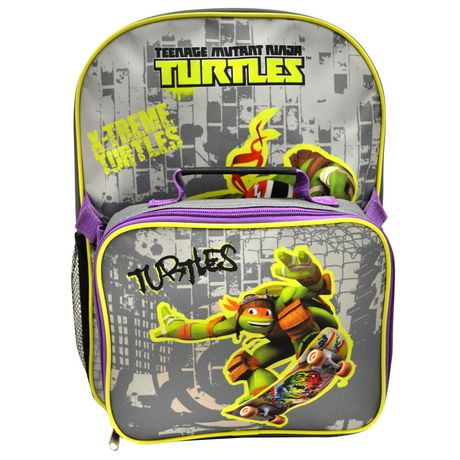 Teenage Mutant Ninja Turtles Ninja Turtles Backpack with Lunch Kit ...