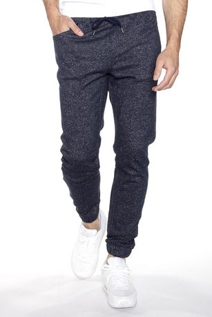 Jeaniologie ™ Men 5 Pocket Classic French Terry Jogger | Navy | Walmart ...