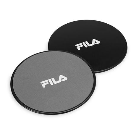 Fila Gliding Core Disc Sliders, Dual Sided for Hard Flooring and Carpet