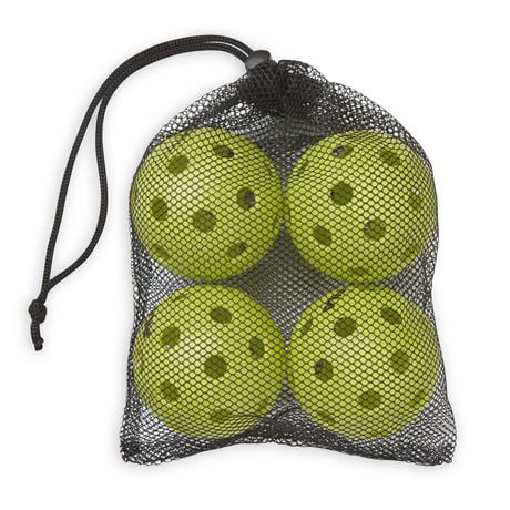 Fila Indoor Pickleballs 4-Pack-Lime