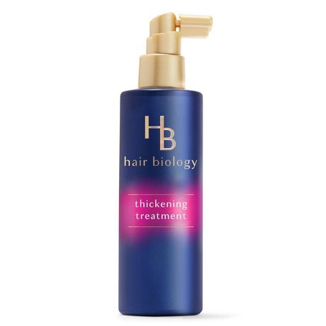 Hair Biology Biotin Thickening Spray with Caffeine and Biotin for Thicker, Fuller and Stronger Hair, 6.4 fl oz