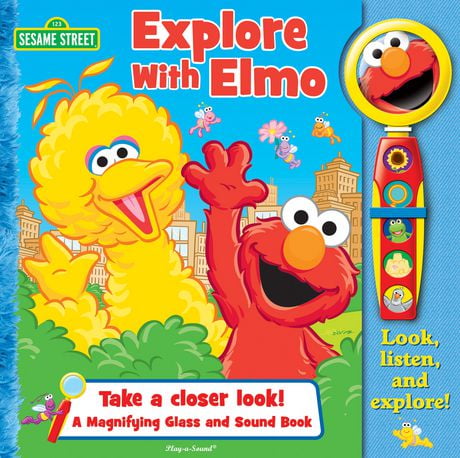 Magnifying Glass Book: Sesame Explore with Elmo | Walmart Canada