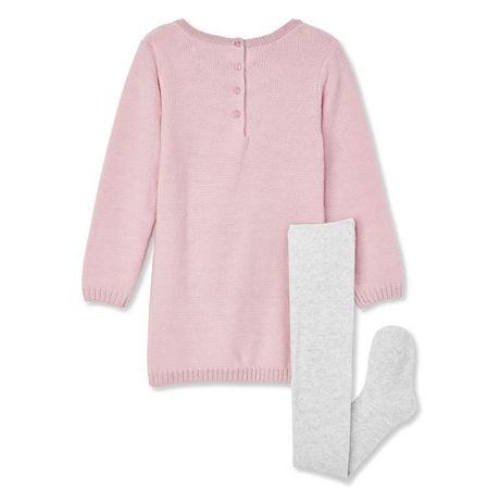 girls cable knit dress