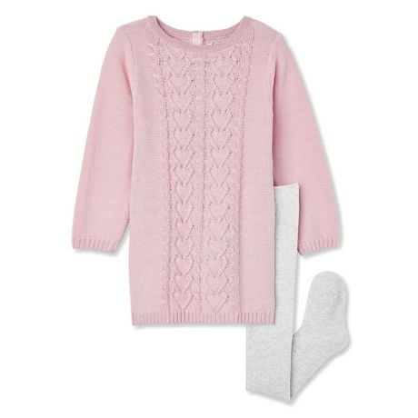 girls cable knit dress