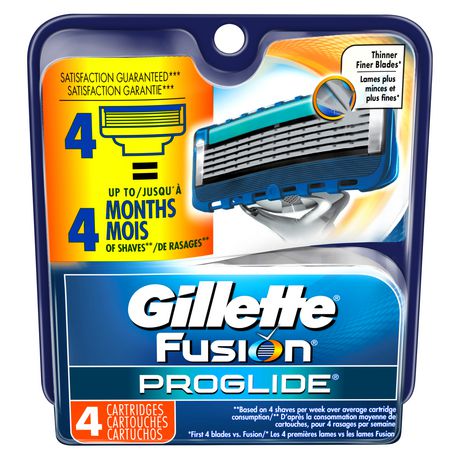 Gillette Fusion Proglide Manual Men's Razor Blade Refills | Walmart Canada