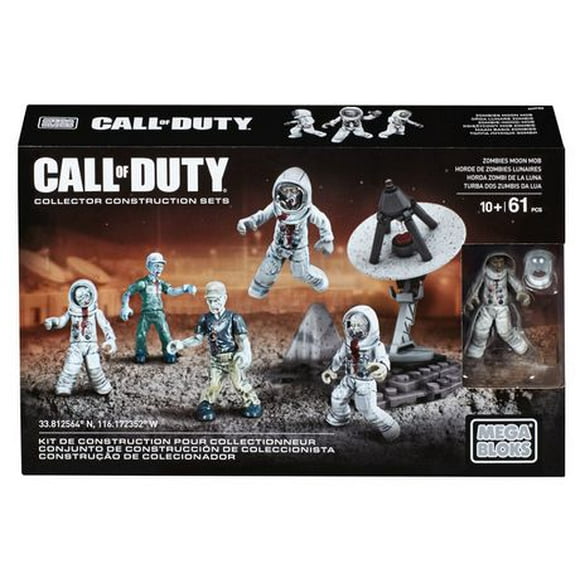 MEGA BLOKS Call of Duty Zombies Moon Mob Collector Construction Set