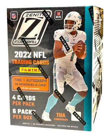 2022 Panini Zenith Football Hobby Box - Canada Card World