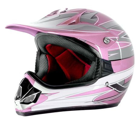 pink dirtbike helmets