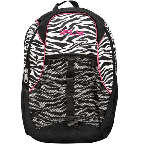 Athletic Works Print Backpack with Mesh Front & Bungee | Walmart Canada