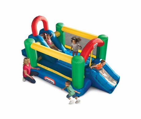 Little Tikes® Jump 'n Double Slide™ Bouncer | Walmart.ca