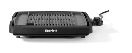 Starfrit The Rock 10-inch Indoor Smokeless Electric BBQ Grill - Curacao 