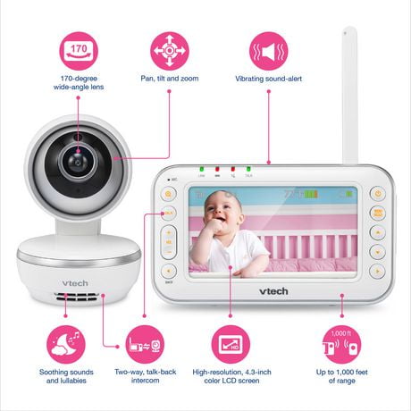 vtech baby monitor vm4261