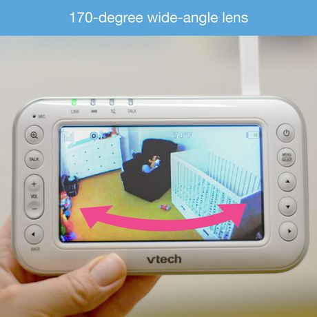 vtech pan and tilt baby monitor vm4261