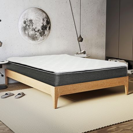 Tranquil 12 in. Euro Top Pocket Coil Hybrid Mattress