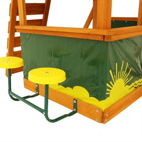 big backyard magnolia wooden play set