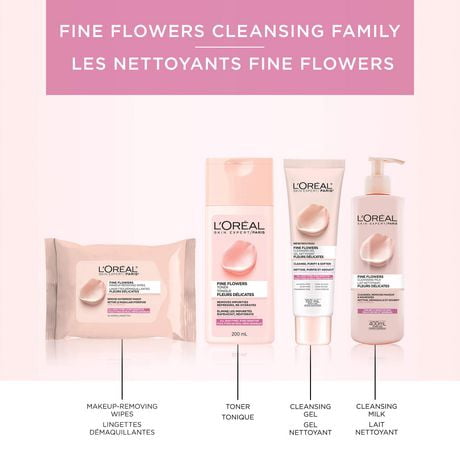 loreal fine flowers cleansing cream