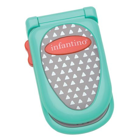 Infantino Flip & Peek Fun Phone, Teal