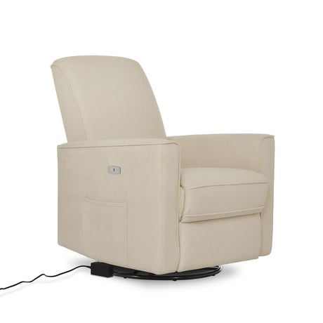 Evolur Harlow Deluxe Glider, Power Recliner, and Rocker With USB Charging Port