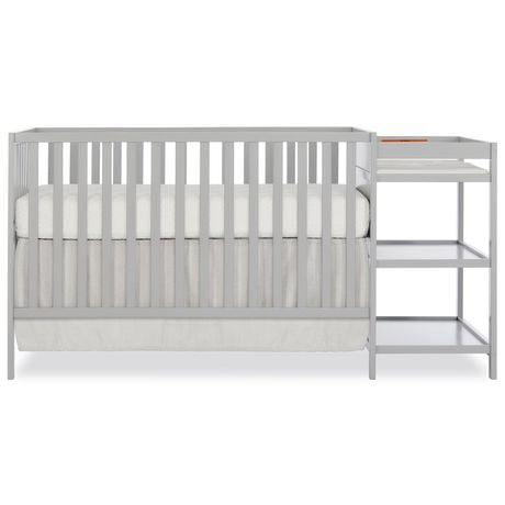 Dream On Me Hamilton 4-in-1 Convertible Crib and Changer Style#679, Crib Changer