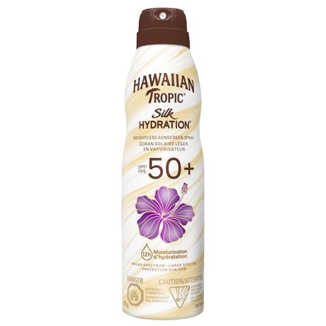 Hawaiian Tropic® Silk Hydration® Weightless™ Sunscreen Spray, SPF 50, 170g
