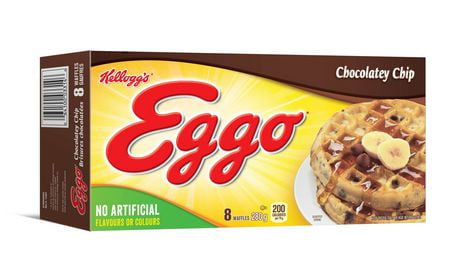 Eggo Chocolatey Chip Waffles, 280g (8 Waffles) 