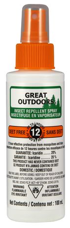 Great Outdoors Go Insect Repellent Icaridin Pump Spray 100 milliliter