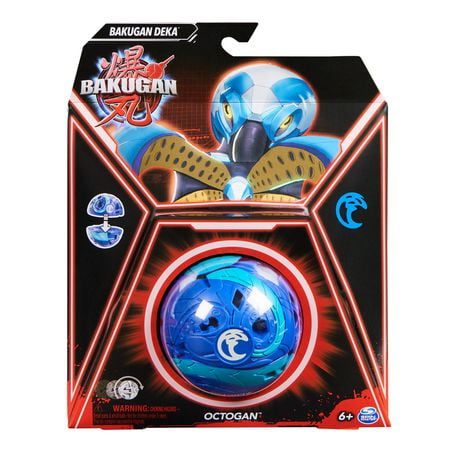 Bakugan Deka, Octogan, Jumbo Collectible, Customizable Action Figure and Trading Cards, Combine & Brawl, Kids Toys for Boys and Girls 6 and up