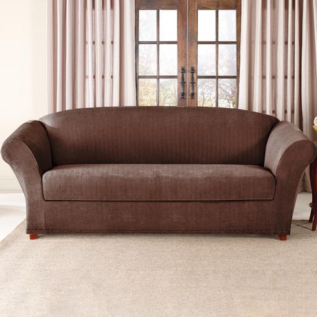 Sure Fit Stretch Pinstripe Sofa Slipcover | Walmart Canada