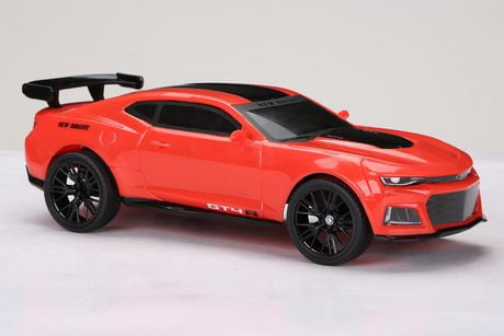 New Bright 1:12 Scale Chevy Camaro GT4 Remote Control - Red | Walmart