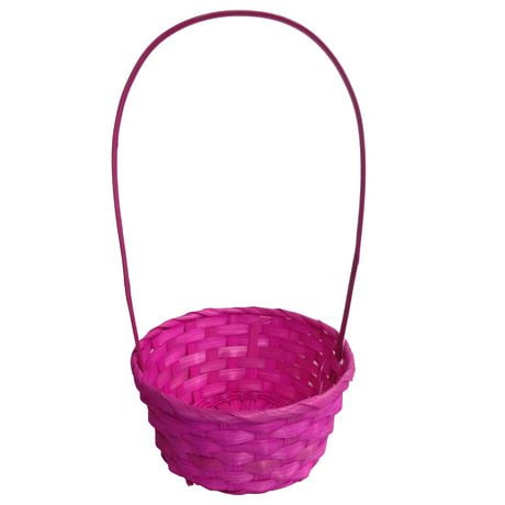 Easter Woven Bamboo Basket, 8