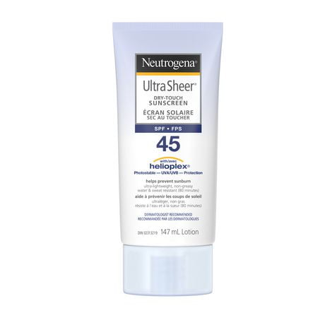 Neutrogena Ultra Sheer Sunscreen SPF 45 | Walmart Canada