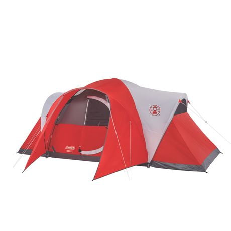 Coleman Bristol 8-Person Modified Dome with Hinged Door, Orange